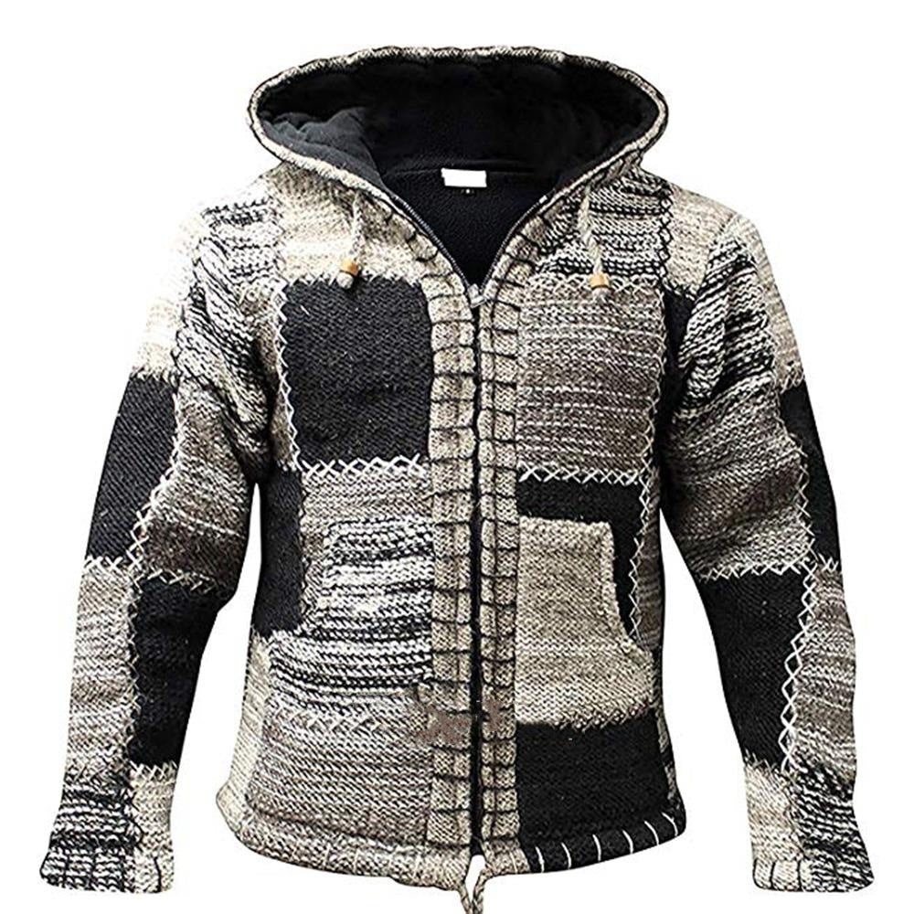 Winter Warm Fleece Jackets Thick Sherpa Lined Zip up Hoodies  Sweatshirt Coat Fashion Thick  Warm Hooded Jacket