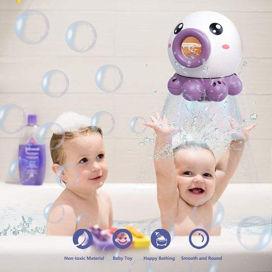 Octopus Fountain Bath Toy Rotating Water Jet for Summer Water Fun Perfect for Kids