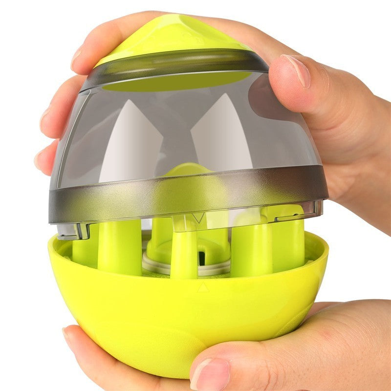 Puppy Feeder Dispenser Bowl Toy Leak Food Interactive Dog Food Balls Tumbler Pet Tumbler Feeder Food Automatic Dispenser Bowl Interactive Balls