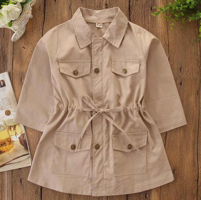 Stay Fashionable and Cozy with Our Collection of Children Trendy Trench Coats Perfect for Stylish Protection from the Elements