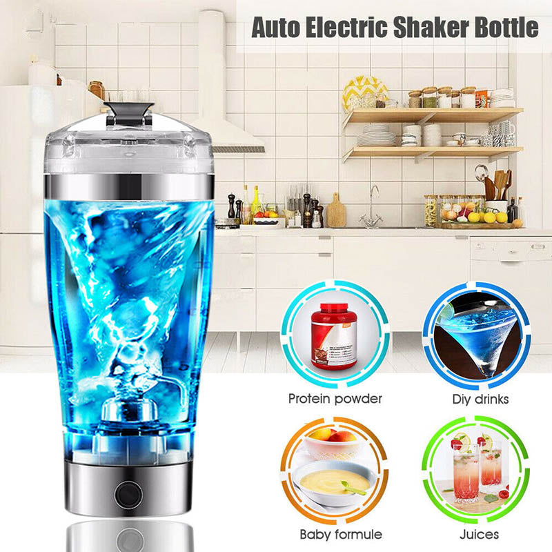 Electric Protein Shake Blender Kettle for Sports and Fitness