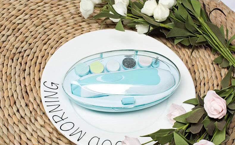 Soft Touch Multifunctional Baby Electric Nail Polisher for Gentle Care Featuring Anti Scratch Technology