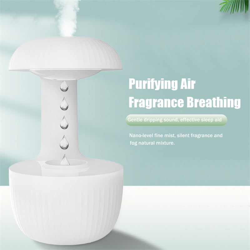 Mute Countercurrent Humidifier Levitating Water Anti-gravity Air Humidifier Drops Cool Mist Maker Fogger Relieve Fatigue