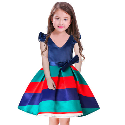 Regal Radiance Girl Princess Dress A Majestic Ensemble for Little Royalty