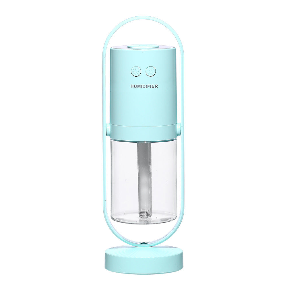 USB Air Humidifier with Projection Night Lights: Home and Office Air Purifier