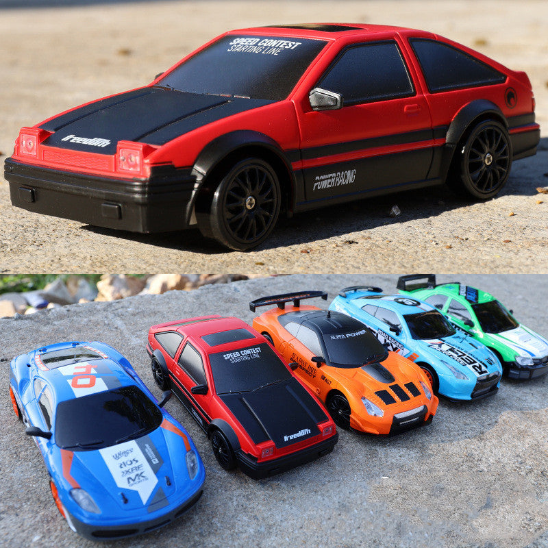 4WD 2.4G RC Drift Car Remote Control GTR AE86 Model Racing Toy for Kids