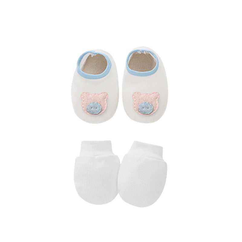 Soft and Snug Essentials Adorable Cotton Gloves and Foot Covers for Your Precious Baby Utmost Comfort and Warmth