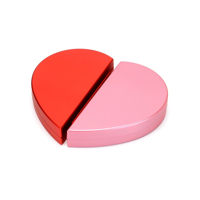 Cherished Moments 3D Love Box Heart Shaped Rose Flower Rotating Ring Box