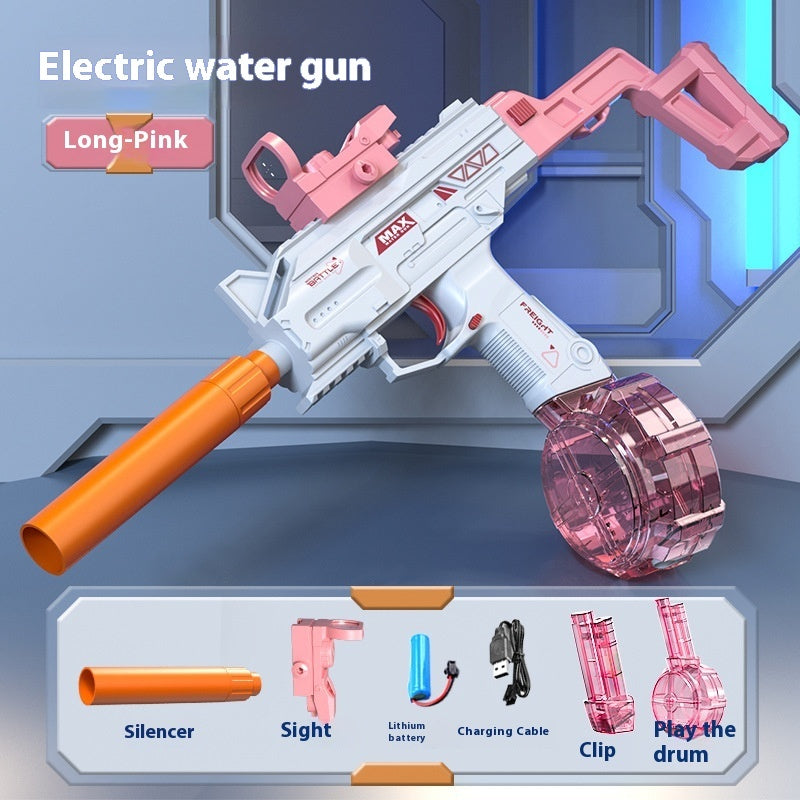 Ultimate Summer Splash Children Electric UZI Backpack Water Submachine Gun for Epic Water Battles