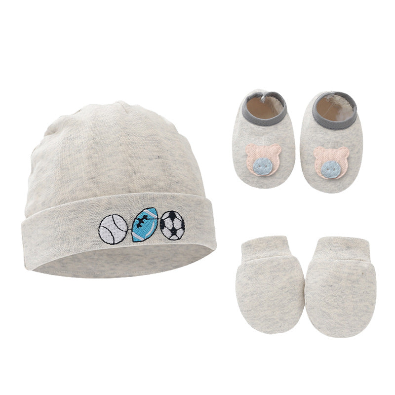 Soft and Snug Essentials Adorable Cotton Gloves and Foot Covers for Your Precious Baby Utmost Comfort and Warmth