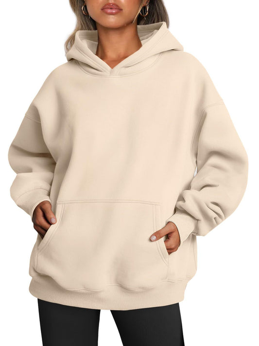 Women's Loose Pullover Hoodies with Pocket: Winter & Fall Sports Outfits