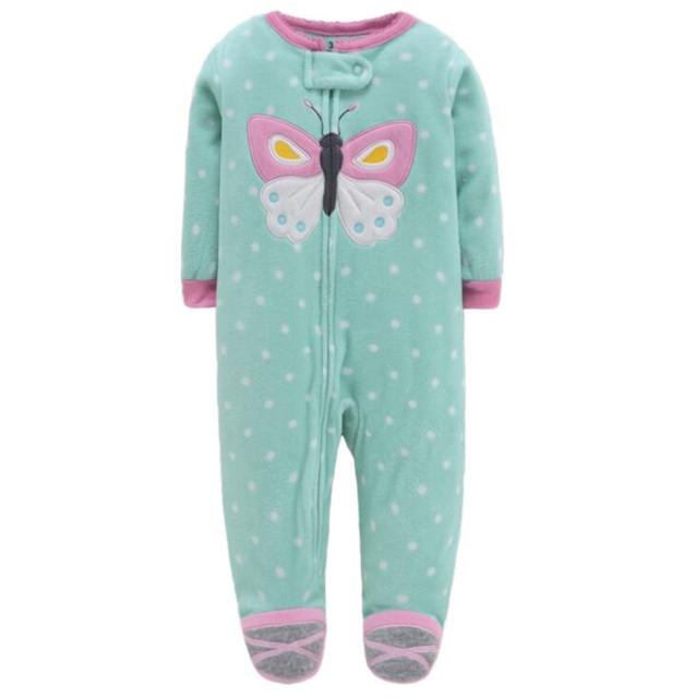 Springtime Snuggles Kids Soft Fleece Rompers for Baby Girls Perfect for Cozy Days Out