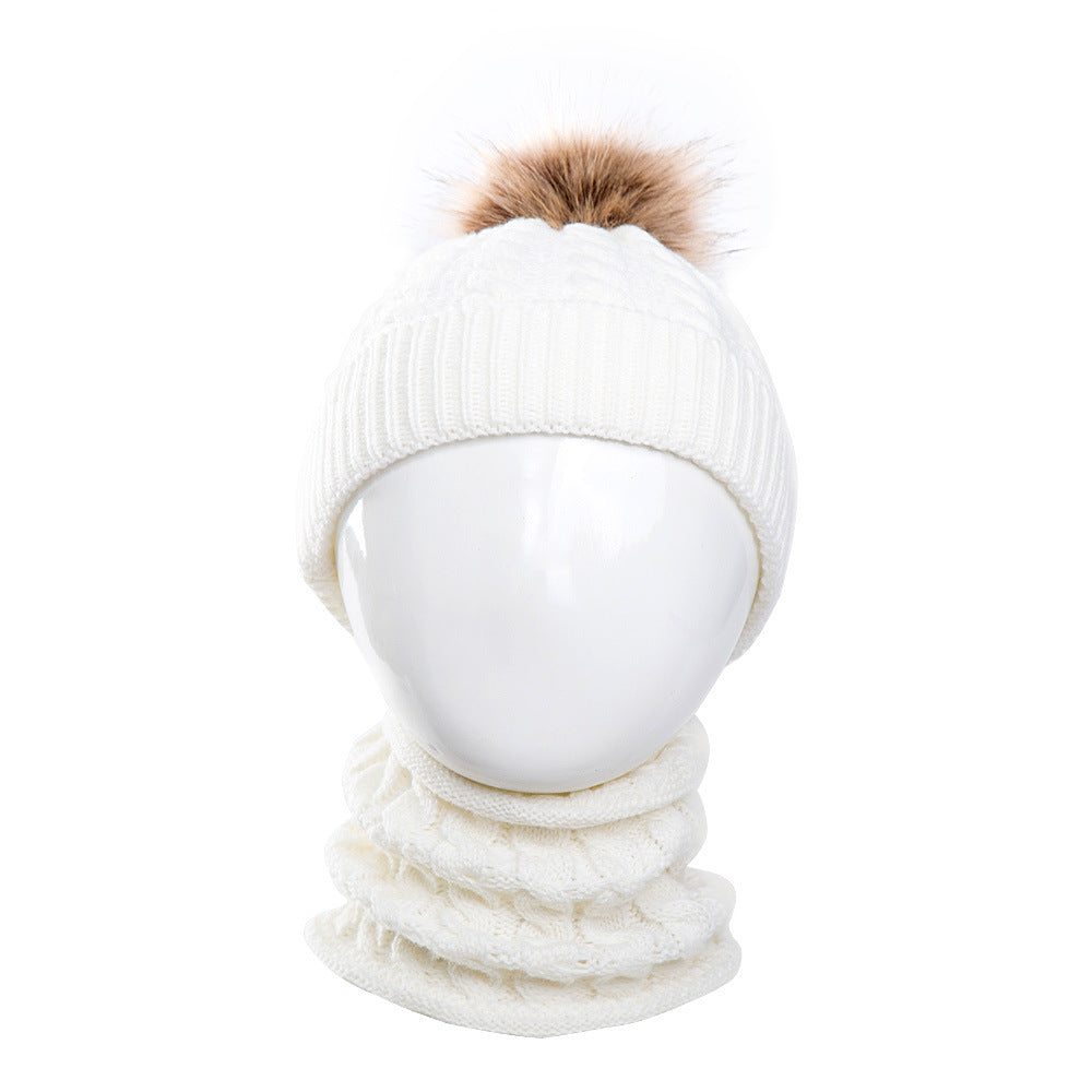 Winter Warmth Baby Woolen Cap for Toddlers Knitted Wool Hat for Boys and Girls