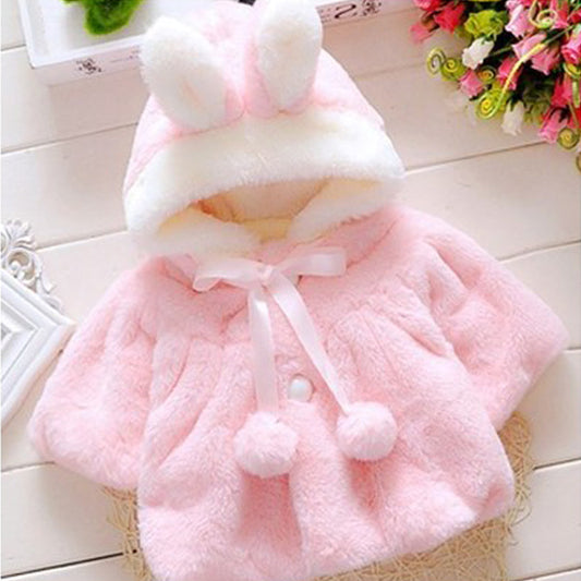 Charming Whiskers Samantha Rabbit Hood Coat for Playful Adventures