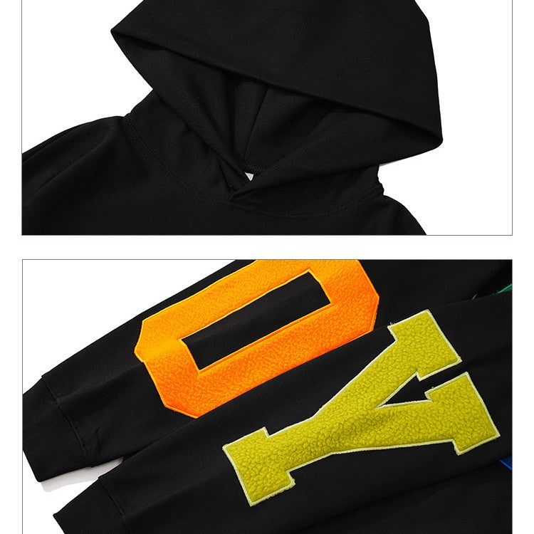 Street Beats Hip Hop Hoodies for Couples Loose Casual and Hooded