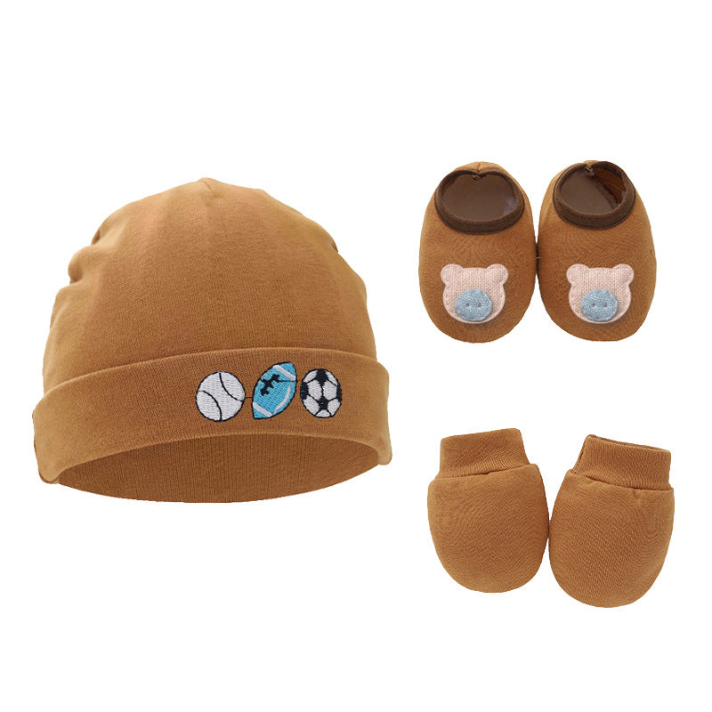 Soft and Snug Essentials Adorable Cotton Gloves and Foot Covers for Your Precious Baby Utmost Comfort and Warmth