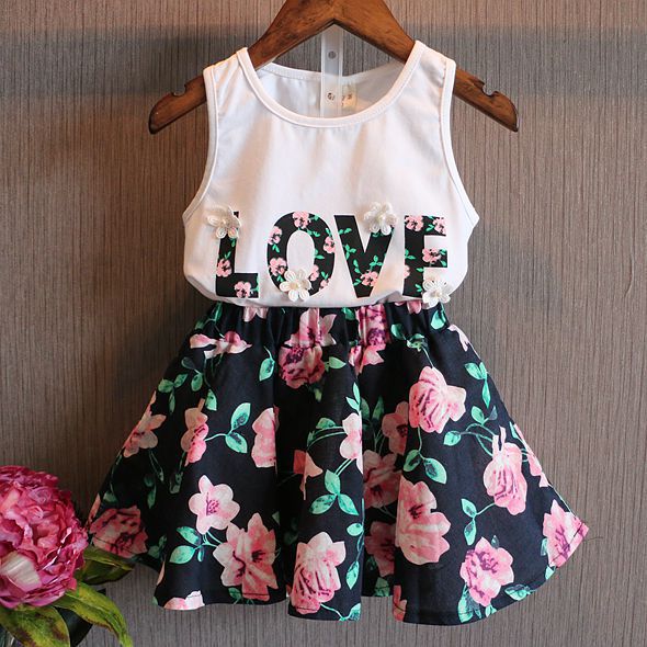 Summer Blossoms Baby Girl Floral Print Dress Perfect for Sunny Days and Picture Perfect Moments