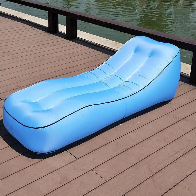 Outdoor Comfort Camping Sofa Inflatable Sofa Portable Air Bed for Casual Beach Recliner and Floatation Bed