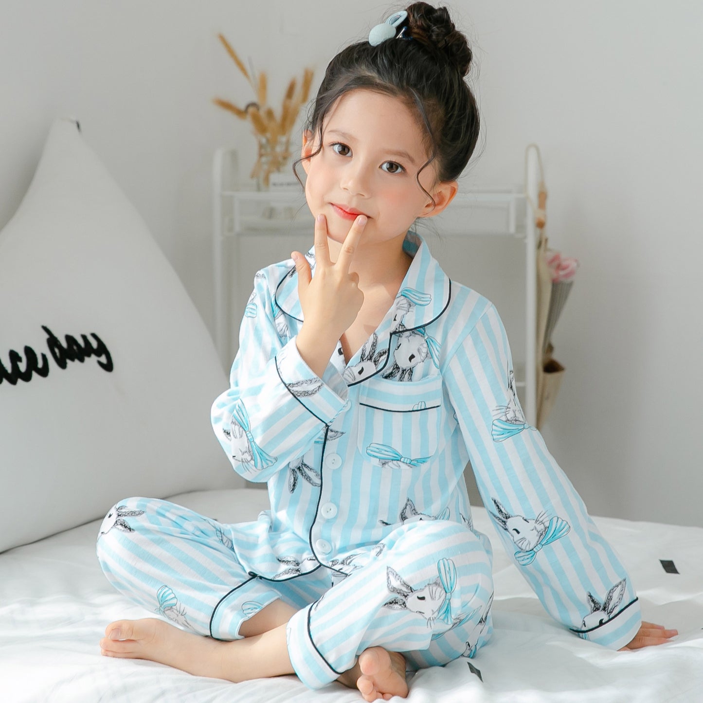 Cotton Pajamas for Children Soft and Cozy Sleepwear for a Peaceful Night Rest