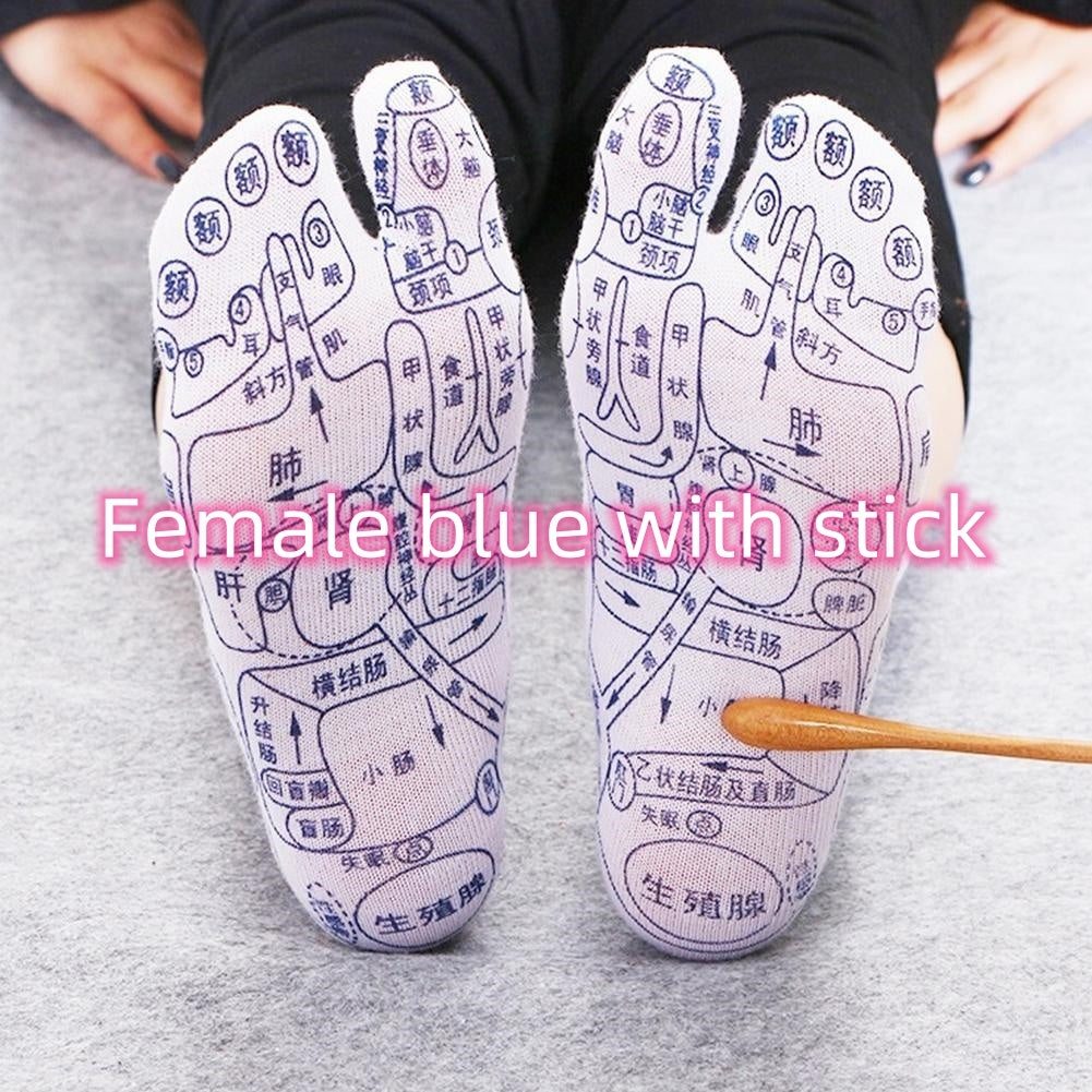 Ultimate Foot Relief Massage Acupressure Reflexology Socks for Tired Feet Physiotherapy Foot Point Tool