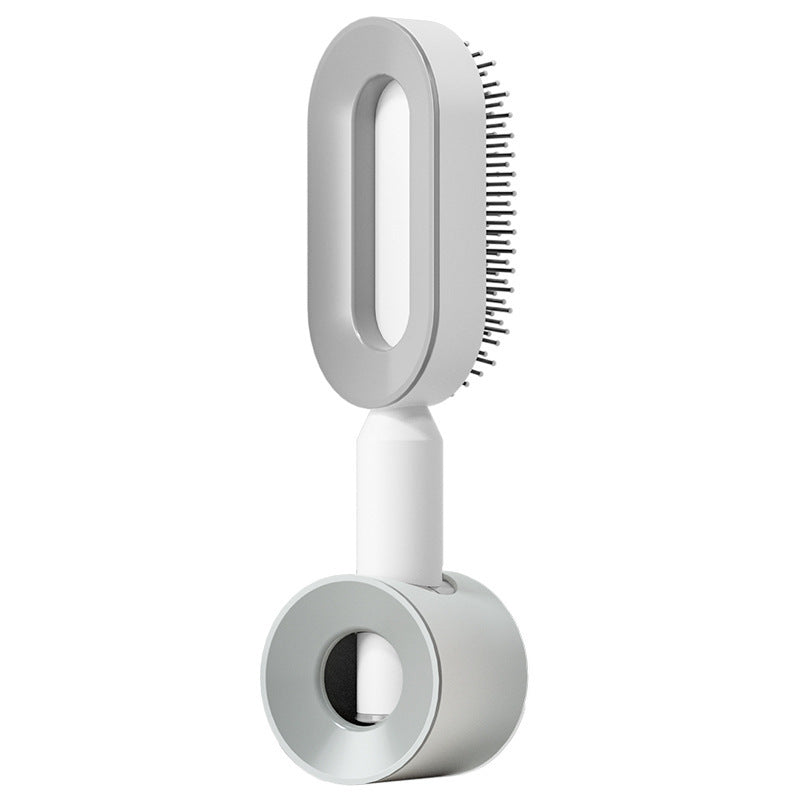 One-key Cleaning Hair Loss Airbag Massage Scalp Comb Anti-Static Hairbrush Self Cleaning Hair Brush For Women