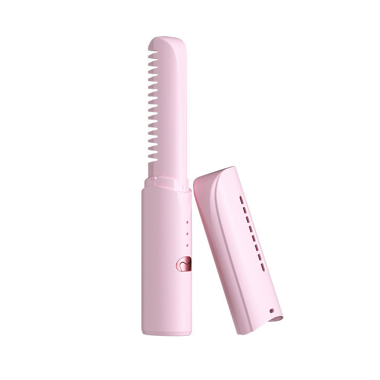 Versatile Styling Wireless Straight Hair Comb Multi-functional Mini Portable for Home and Travel Use