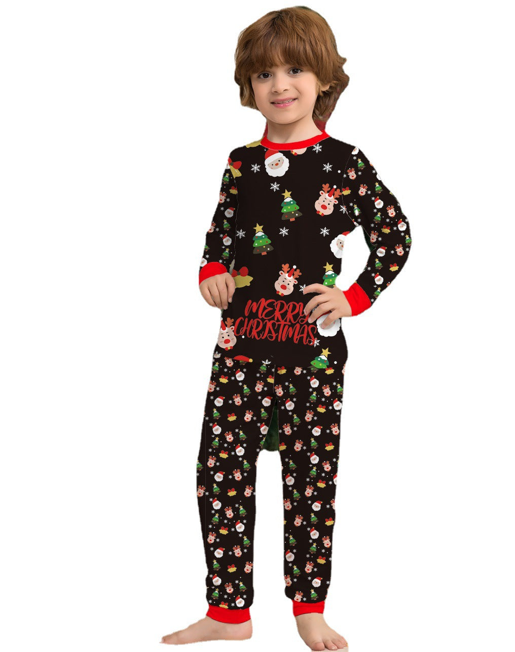 Festive Family Vibes Christmas Matching Pajamas Set for the Whole Family Perfect for Cozy Xmas Sleepwear