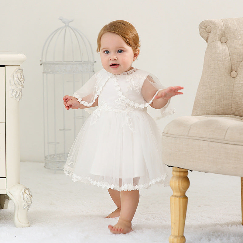 Beautiful Baby Girl One Year Old Full Moon Wedding Dress A Special Outfit for a Memorable Occasion