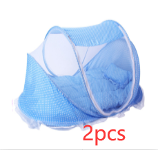 Portable Comfort Foldable Baby Bed Net with Pillow 2 Piece Set for Peaceful Sleep