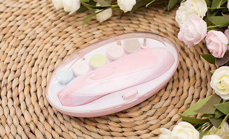 Soft Touch Multifunctional Baby Electric Nail Polisher for Gentle Care Featuring Anti Scratch Technology