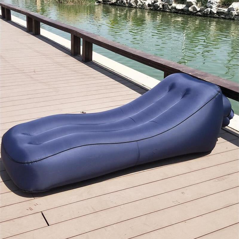 Outdoor Comfort Camping Sofa Inflatable Sofa Portable Air Bed for Casual Beach Recliner and Floatation Bed