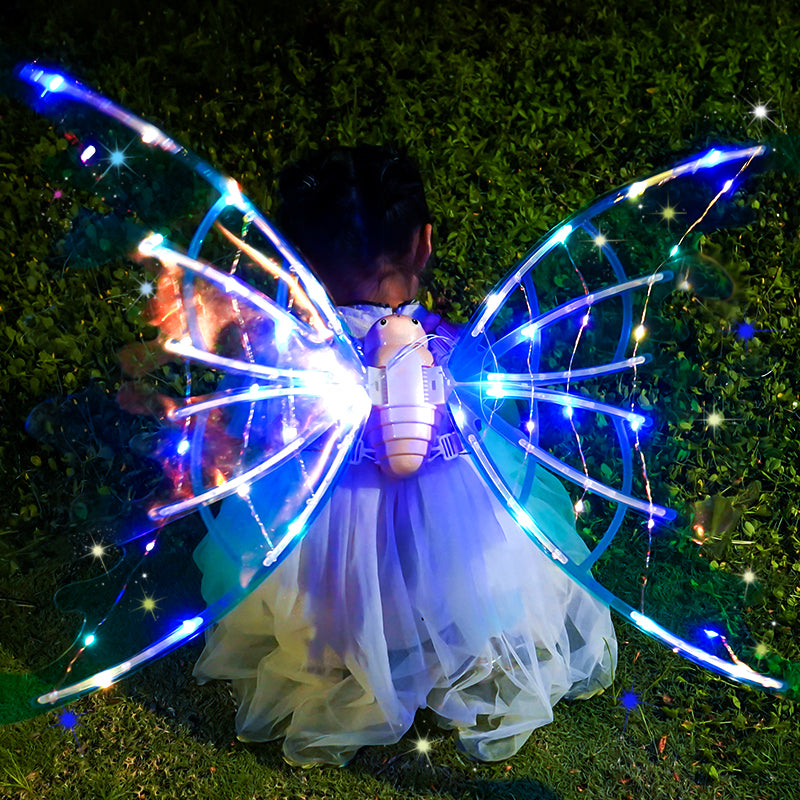 Enchanting Elegance Baby Girl Fairy Wings Ideal for Birthdays Weddings Christmas and Halloween Celebrations