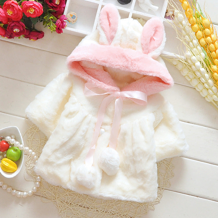 Snug & Stylish  Autumn Winter Cotton Coats for Baby Girls (0-1.5 years)