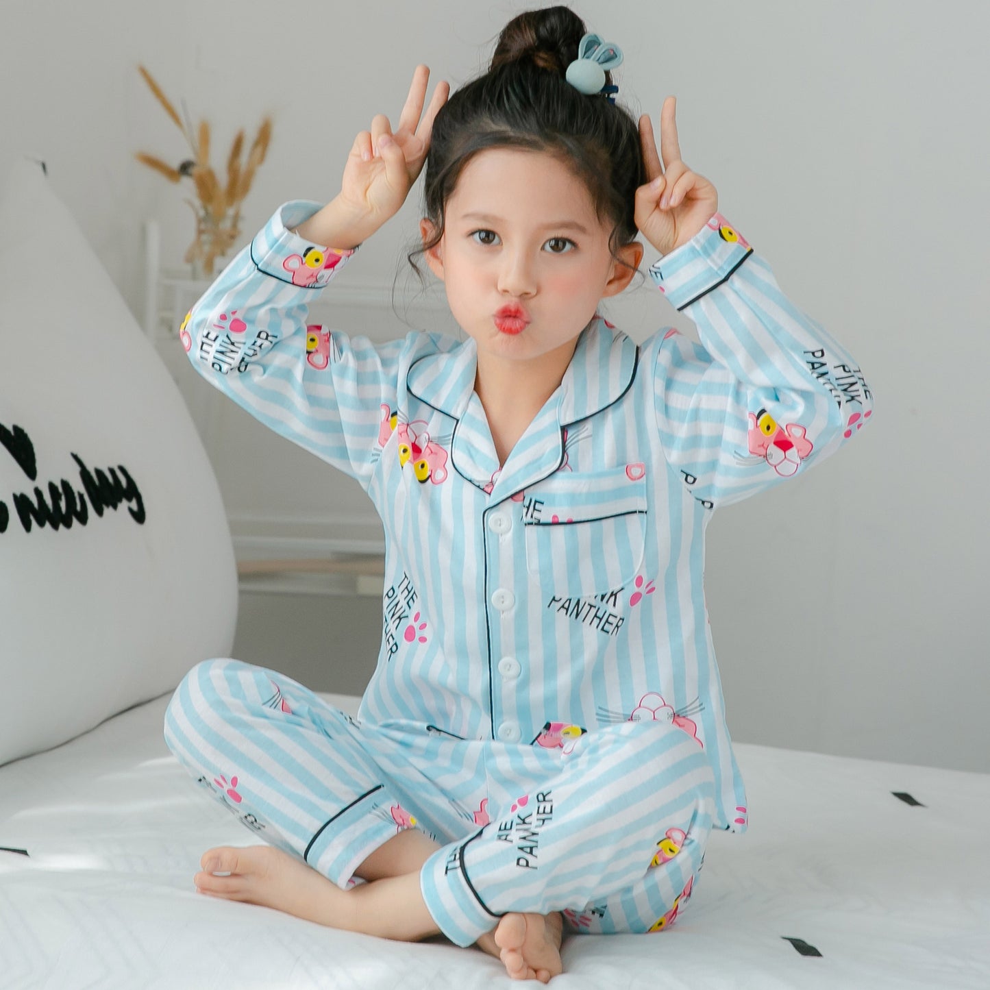 Cotton Pajamas for Children Soft and Cozy Sleepwear for a Peaceful Night Rest