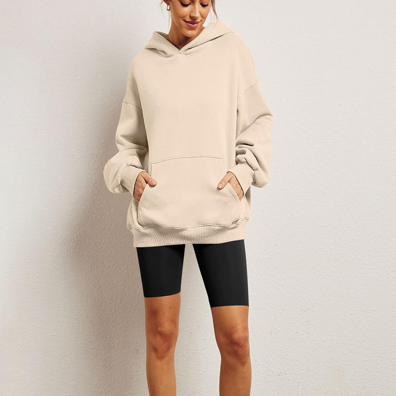 Women's Loose Pullover Hoodies with Pocket: Winter & Fall Sports Outfits