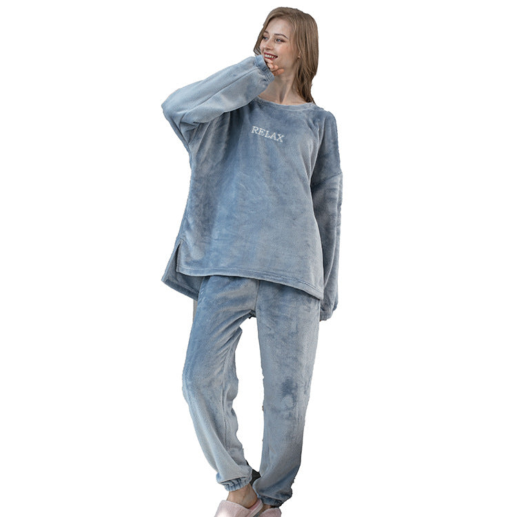 Flannel Pajama Sets for Couples - Winter Sleepwear