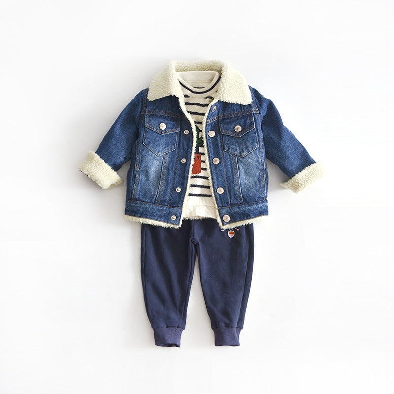 Luxe Lamb Cowboy Coat Western Style for Little Trendsetters