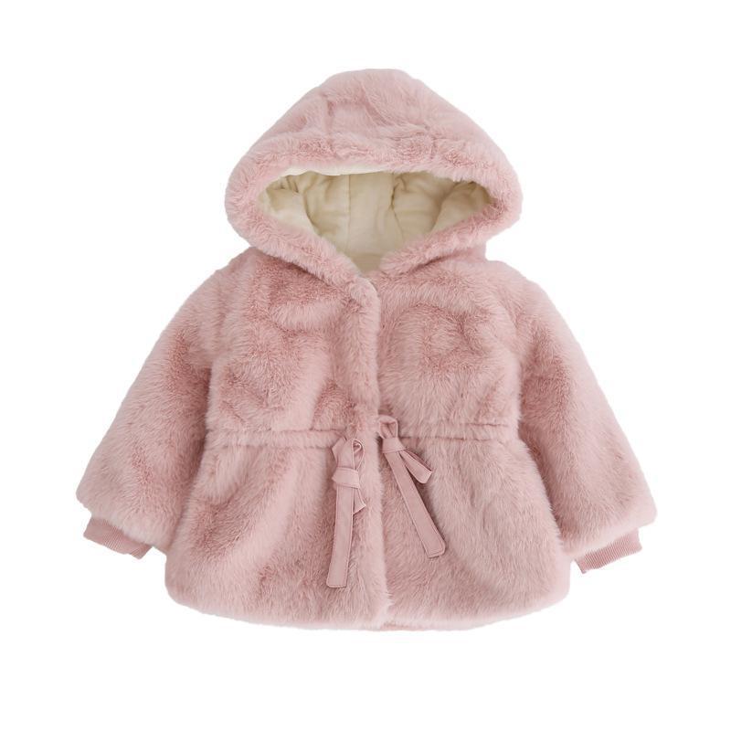 Cozy Winter Essentials Kids Plus Velvet Padded Wool Sweater Ensuring Warmth and Comfort for Your Little Ones Through the Chilly Season