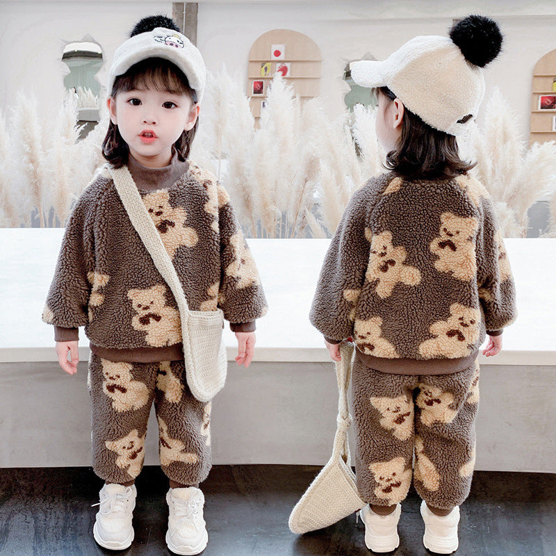 Lamb Cozy Kids: Autumn & Winter Cartoon Sets