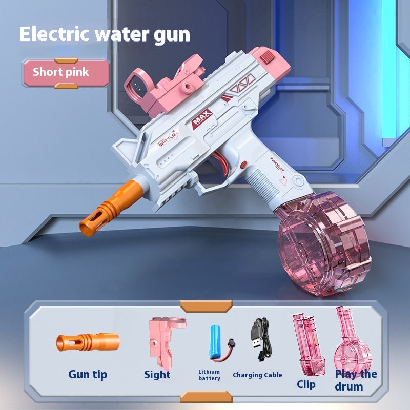 Ultimate Summer Splash Children Electric UZI Backpack Water Submachine Gun for Epic Water Battles