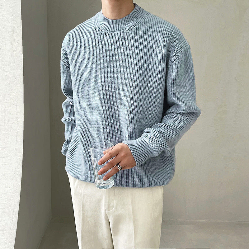 Fabric: "Soft Thermal" suggests that the sweater is designed for warmth and comfort