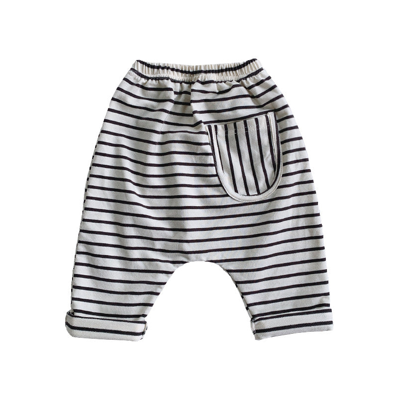 Keep Your Little Ones Comfy and Stylish with Our Children Simple Casual Loose Pants Ideal for Everyday Adventures