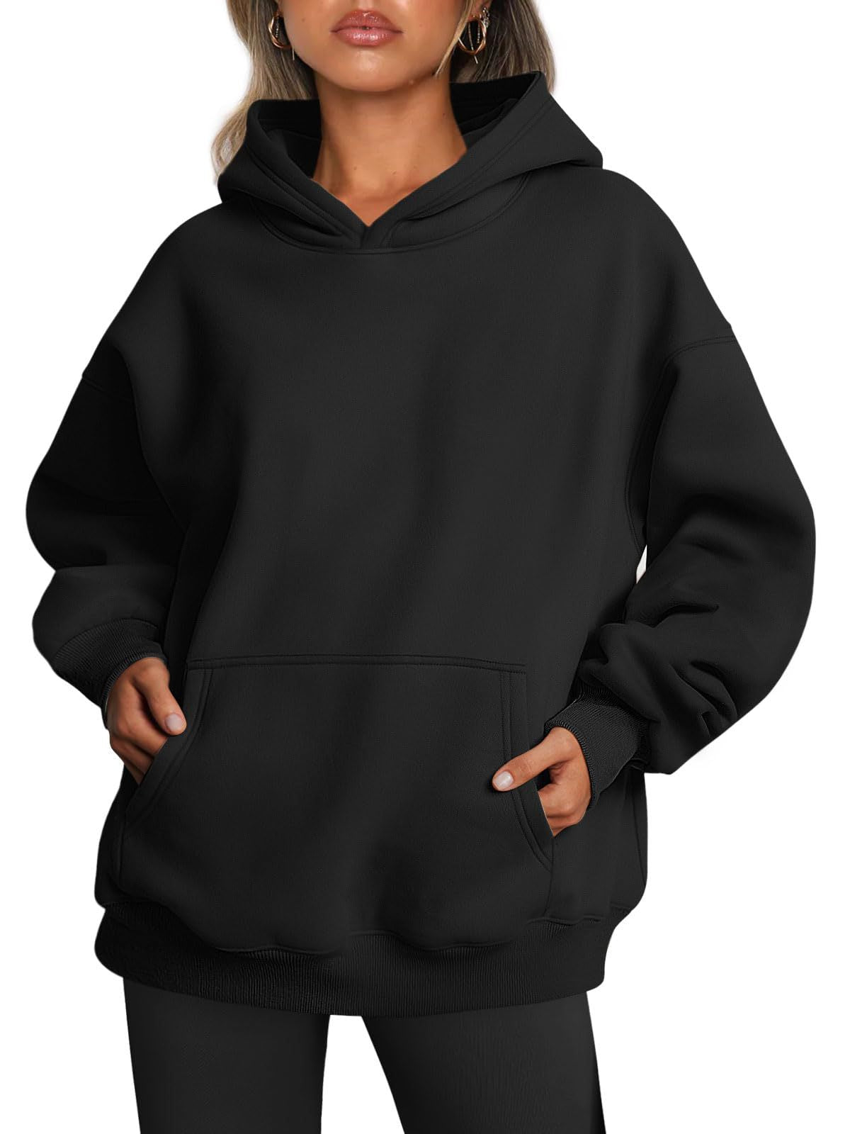 Women's Loose Pullover Hoodies with Pocket: Winter & Fall Sports Outfits