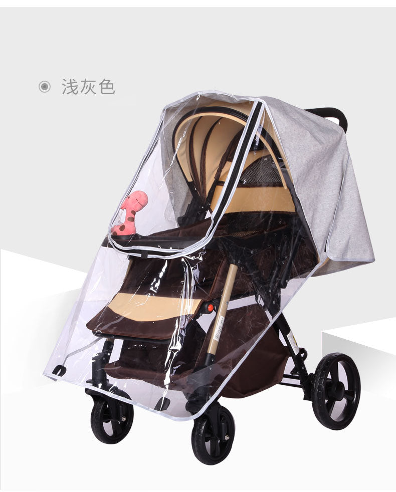 Universal Baby Stroller Warm And Rainproof Cover