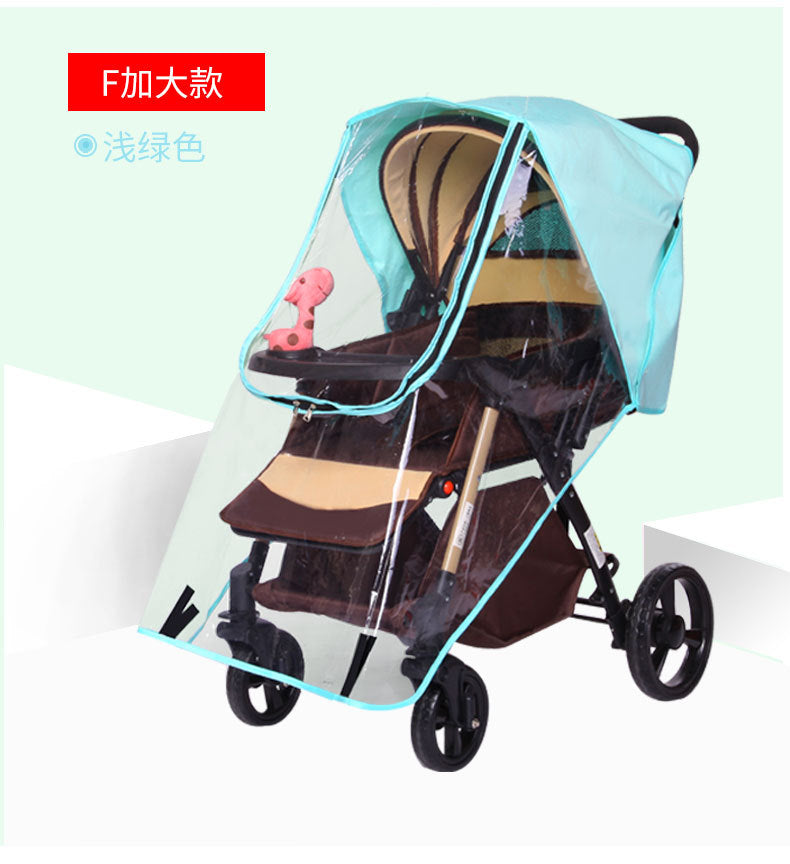 Universal Baby Stroller Warm And Rainproof Cover