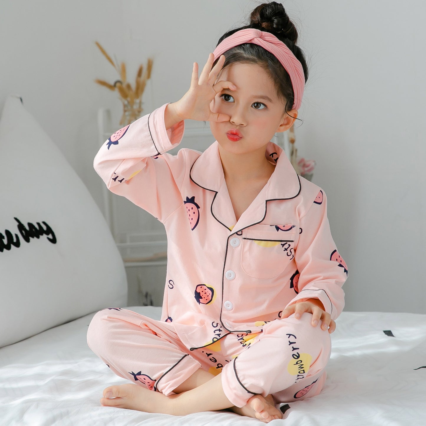 Cotton Pajamas for Children Soft and Cozy Sleepwear for a Peaceful Night Rest