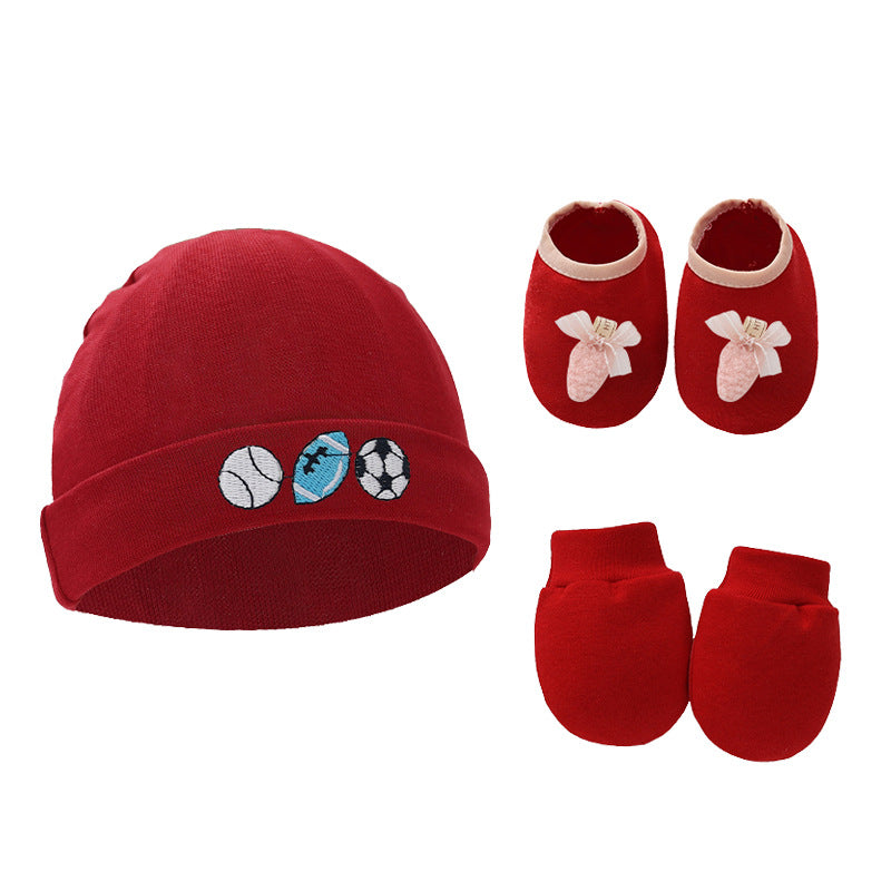 Soft and Snug Essentials Adorable Cotton Gloves and Foot Covers for Your Precious Baby Utmost Comfort and Warmth