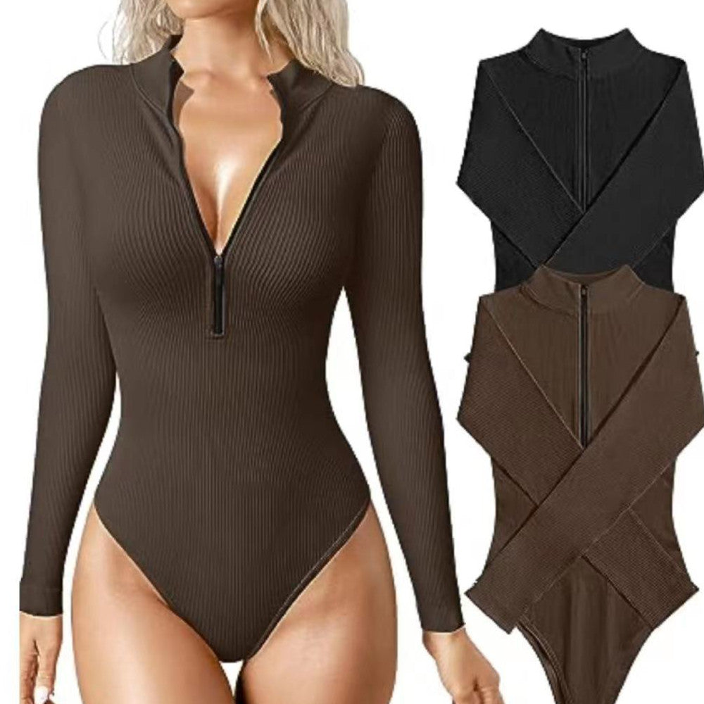 Women's Tummy Control Bodysuit Shapewear with Adjustable Straps