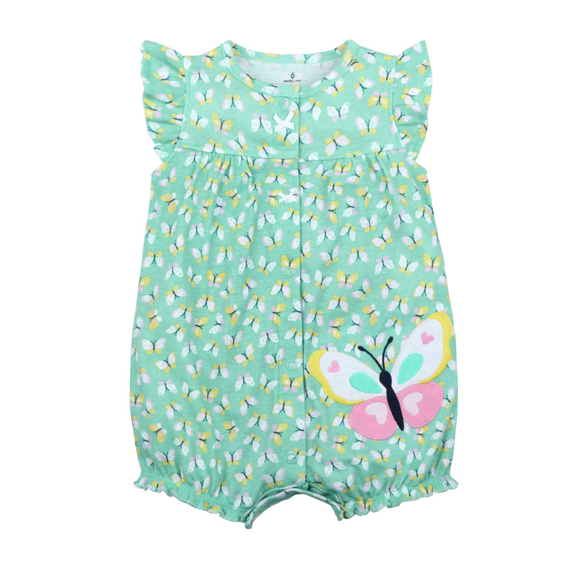 Playful Comfort Short Sleeved Boxer Romper for Kids Casual Fun