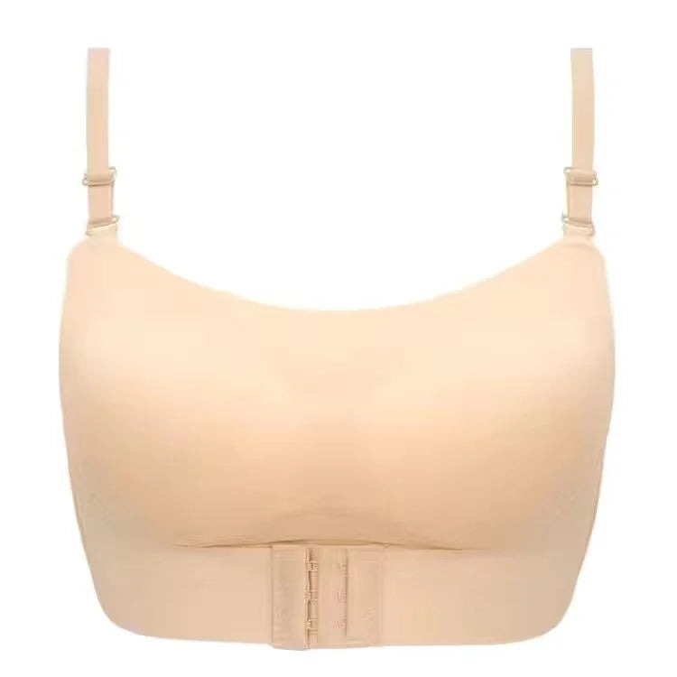 Front Buckle Gathered Non-slip, Anti-sagging, No Trace, No Steel Ring,Underwear, Invisible Strapless Women